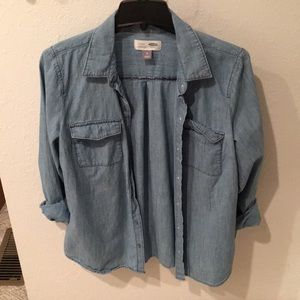 Old Navy Chambray Button Down